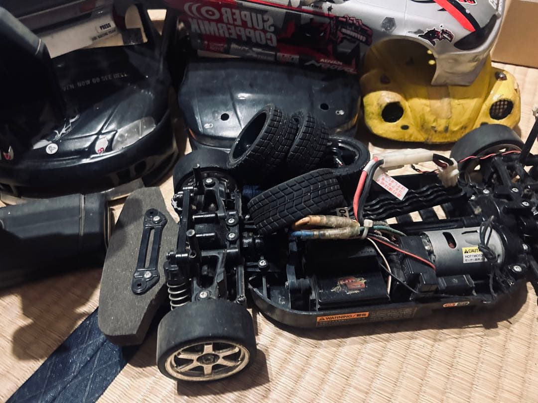 タミヤ　ラジドリ　ドリラジ　ボディセット