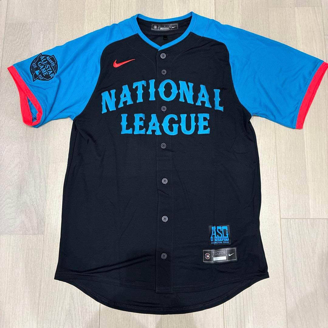 ★美品★NIKE 2024年 MLB オールスターゲーム ベースボールシャツ　M