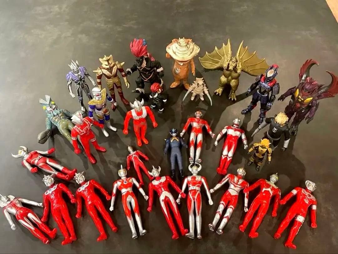 ウルトラマン ソフビ フィギュア まとめ売り 80〜00年代