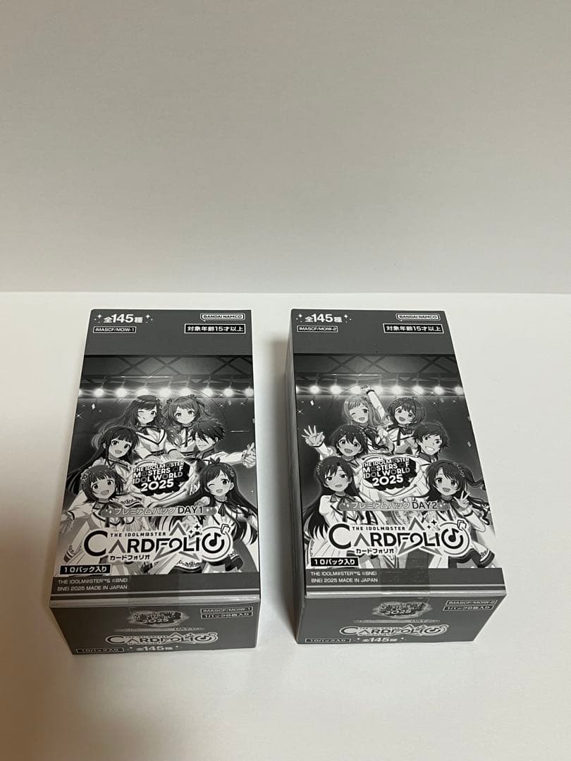 アイドルマスター MOIW2025 カードフォリオ 2箱セット