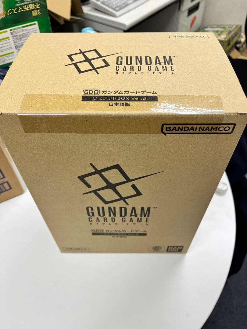 8個入り　カートン　ガンダムカードゲーム リミテッドBOX Ver.β 未開封