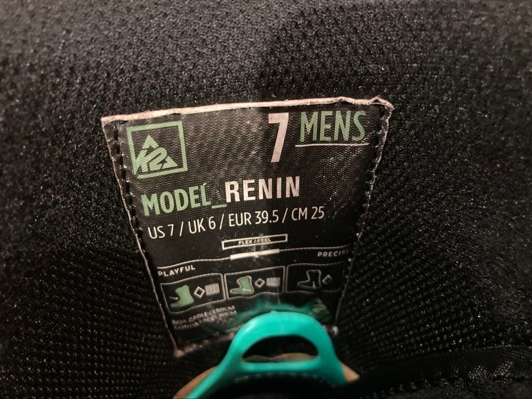 k2 ボードブーツ　RENIN 25cm