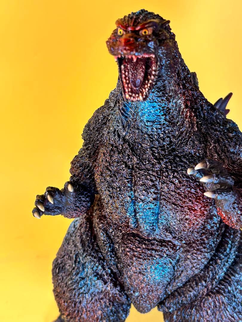 後藤彩色所 カスタム 東宝30ｃｍシリーズ 1995 ラストシーン ゴジラ 青