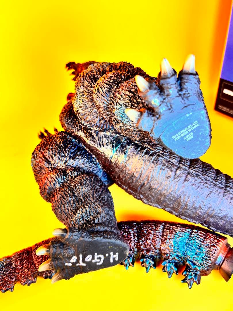 後藤彩色所 カスタム 東宝30ｃｍシリーズ 1995 ラストシーン ゴジラ 青