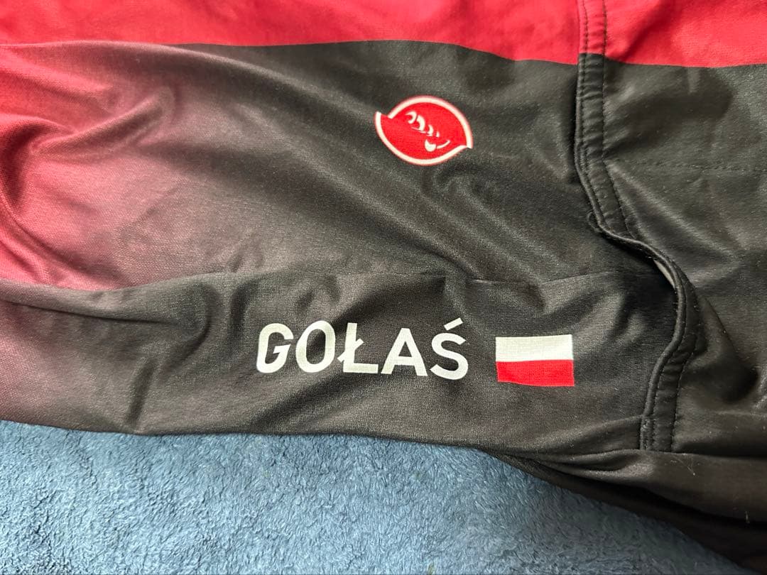 選手支給品チームイネオス　半袖ジャージ　チャンピオンバンド付　　カステリ　非売品