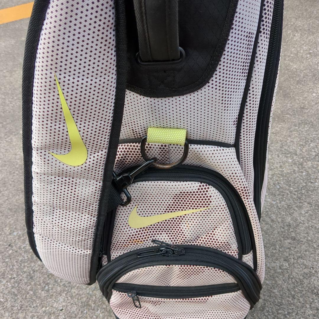 良品軽量Nike ゴルフバッグ ホワイト/ブラック/イエロー