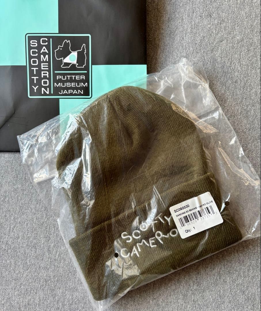 スコッティキャメロン　ニット帽　ビーニー（新品未開封）