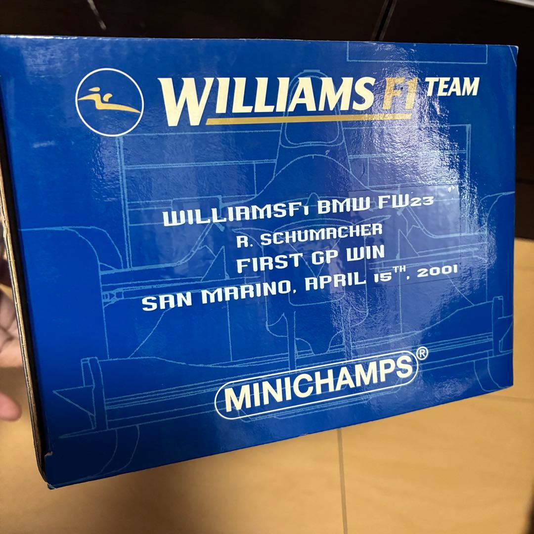  ウィリアムズ　テディベア　FW23 ミニチャンプス　F1