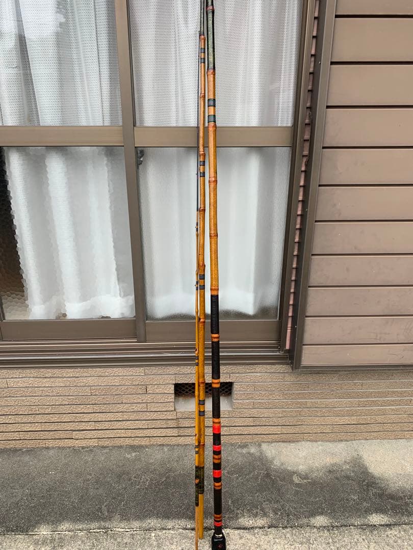 竹製 鮎竿 約550cm