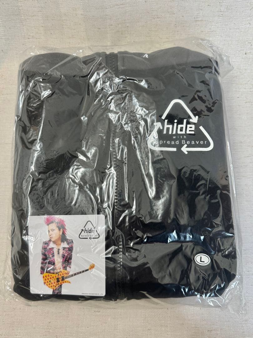 新品・未開封 hide 20th Memorial ジップアップパーカー (L)
