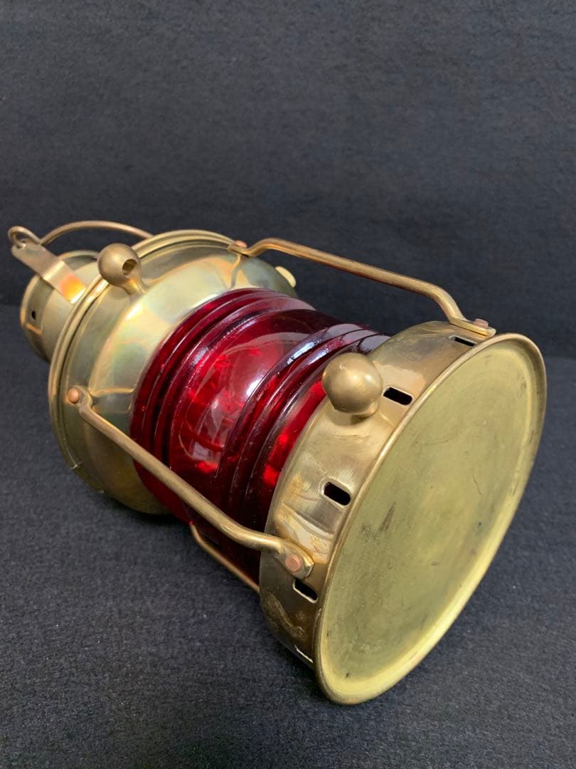 ◆真鍮製 キャンドルランタン◆OILランプ◆希少モデル◆インテリ◆重厚感