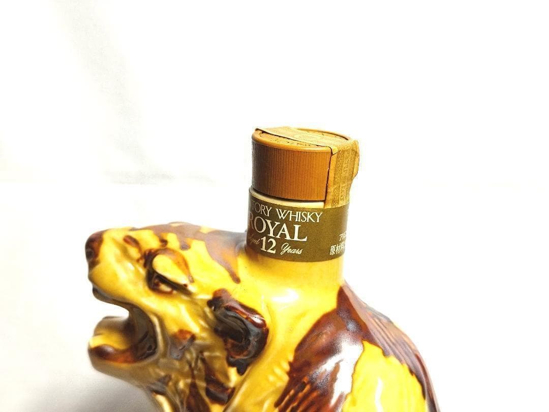 サントリー ウイスキー ローヤル12年 干支ボトル 虎年 ◆未開封品
