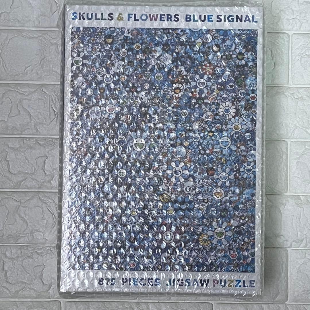 新品 村上隆SKULLS&FLOWERS 【BLUE SIGNAL】パズル