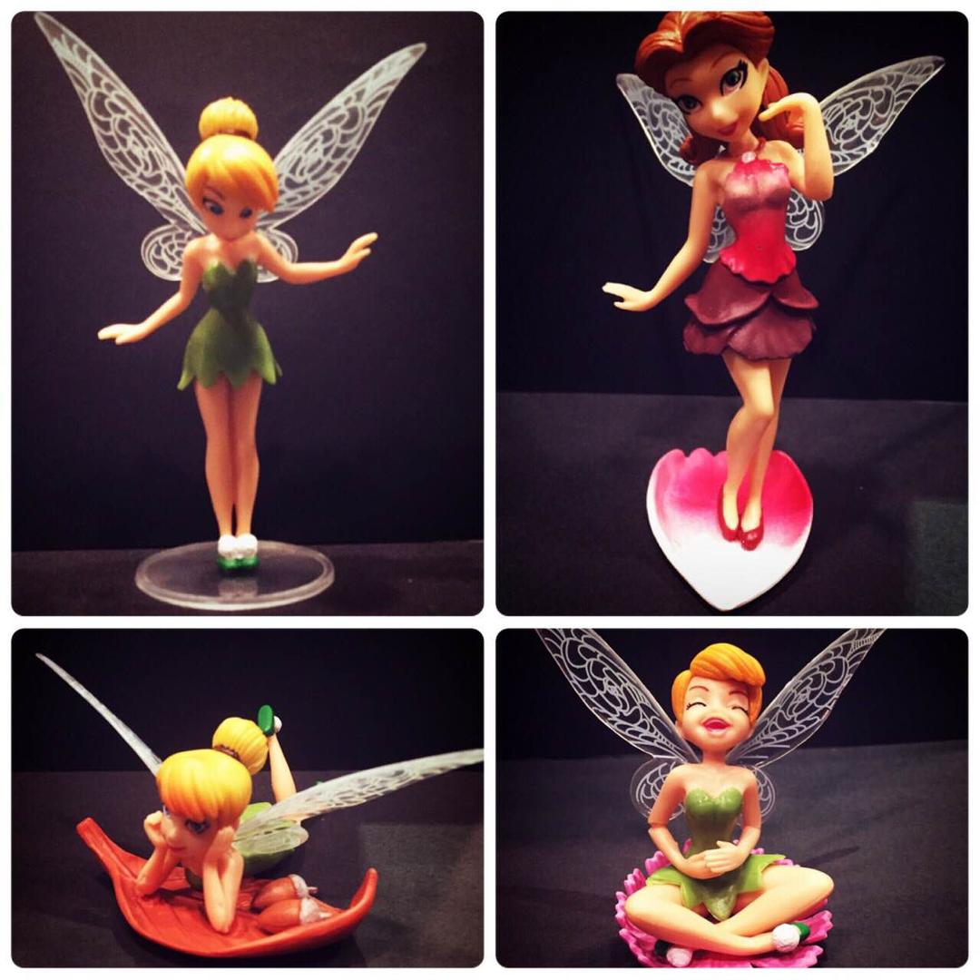 【新品・送料無料】癒されてください❣️ティンカーベル他6体セット