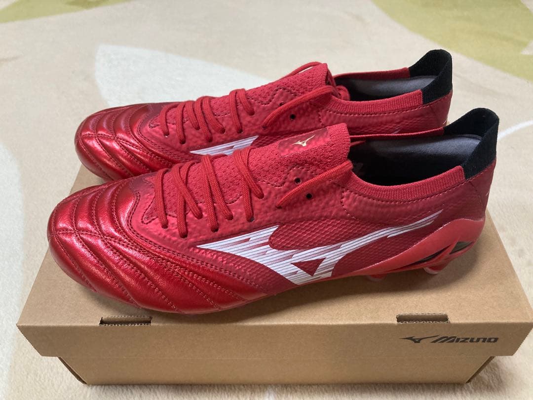 日本未発売！モレリア ネオ4 βエリート24.5cm ルビーレッド 40周年