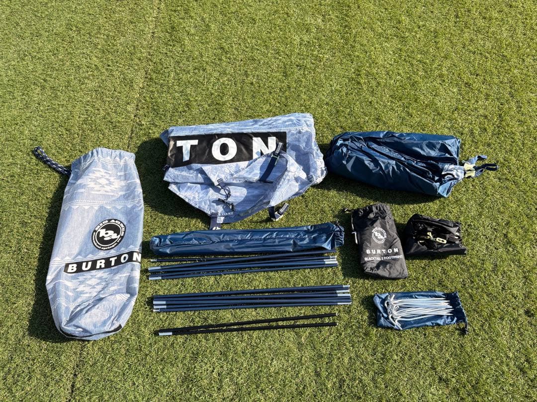 「値下げ対応可」バートン　ナイトキャップテント　グランドシート付