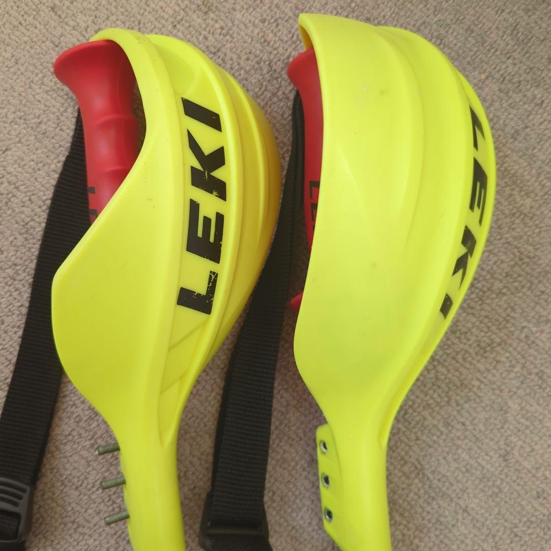 LEKI レキ　アルペンスキーSL ストック　95ｃｍ　パンチガード付き