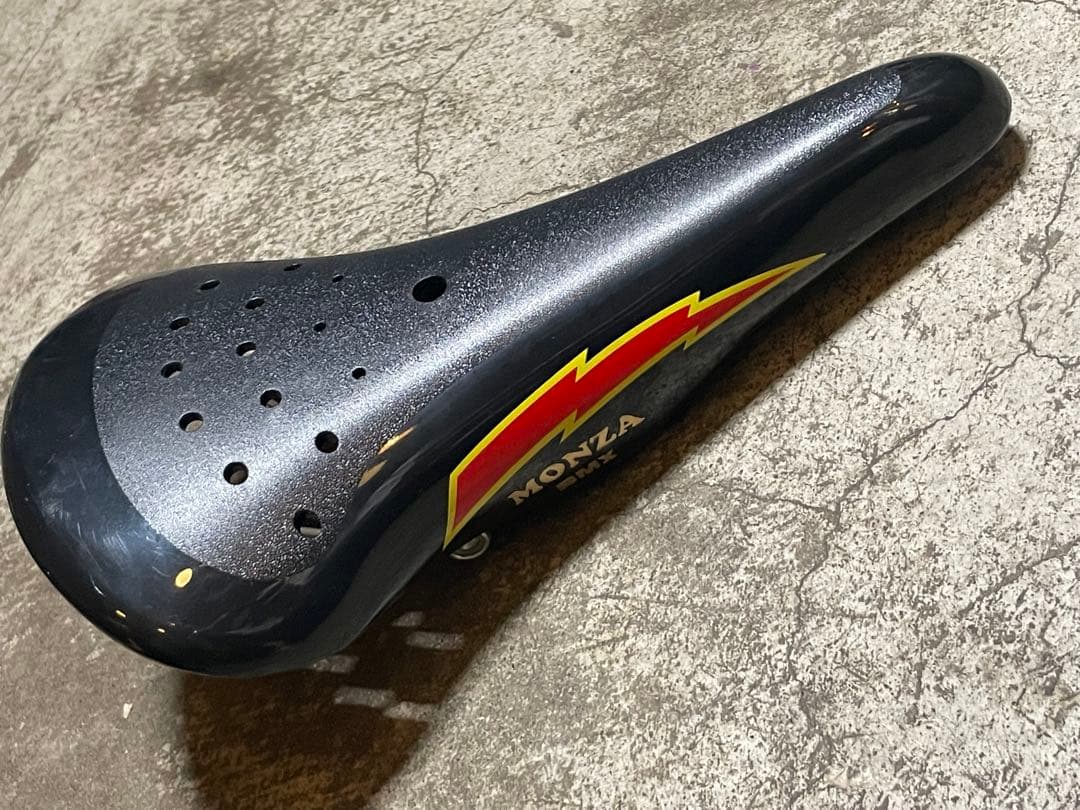 パーツ MONZA LIGHTNING BOLT SEAT old bmx