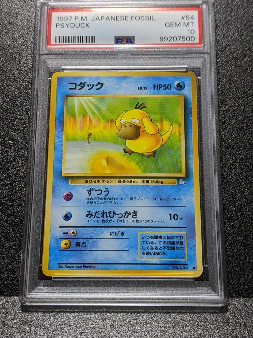 PSA10 コダック １枚 MKC ポケモンカード 旧裏面 第３弾