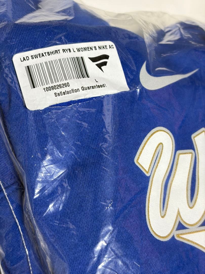 100%正規品レディースL（メンズS相当）ドジャース大谷翔平選手着用2025WS