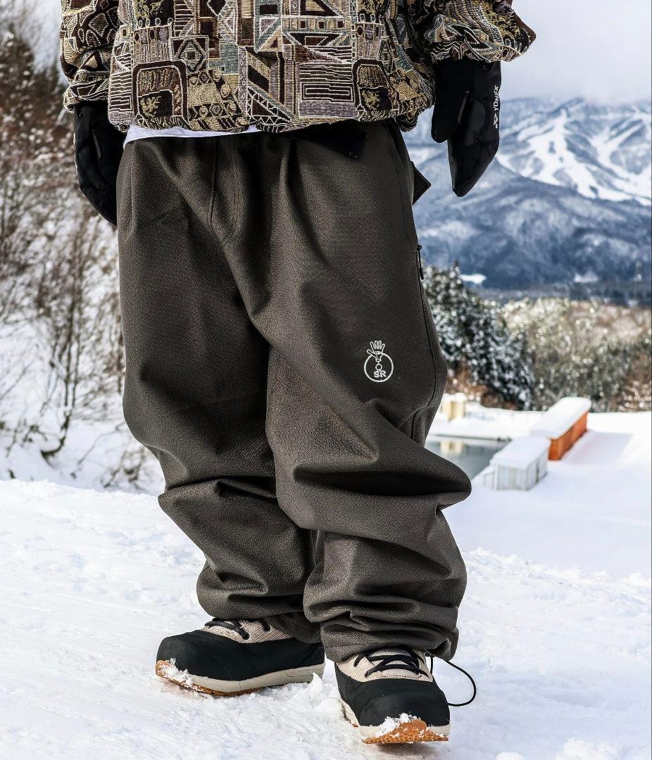 SimianRing　originalパンツ　黒グレー　Lサイズ