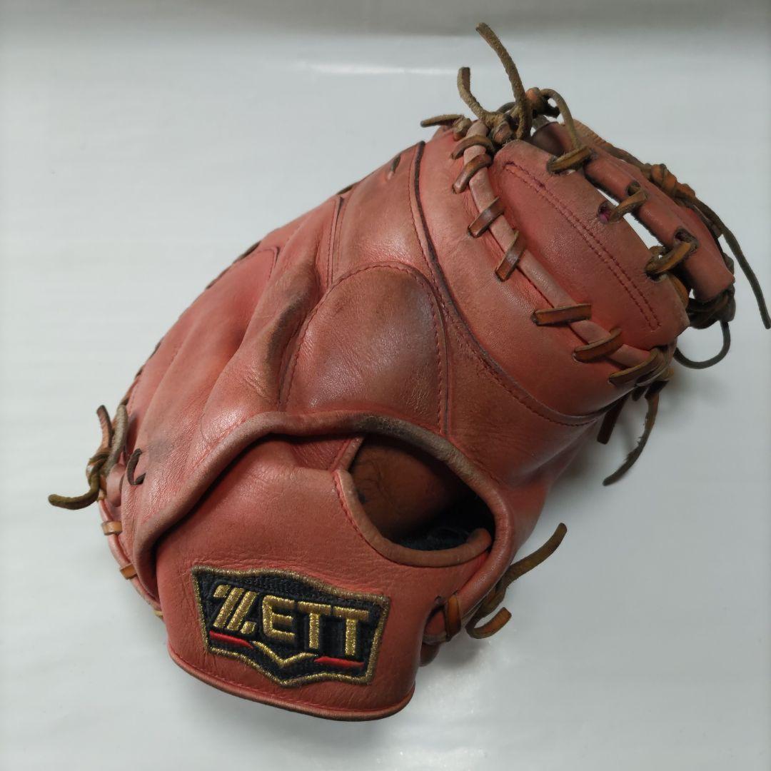 ZETT 硬式ミッド 茶色　傷や汚れあり