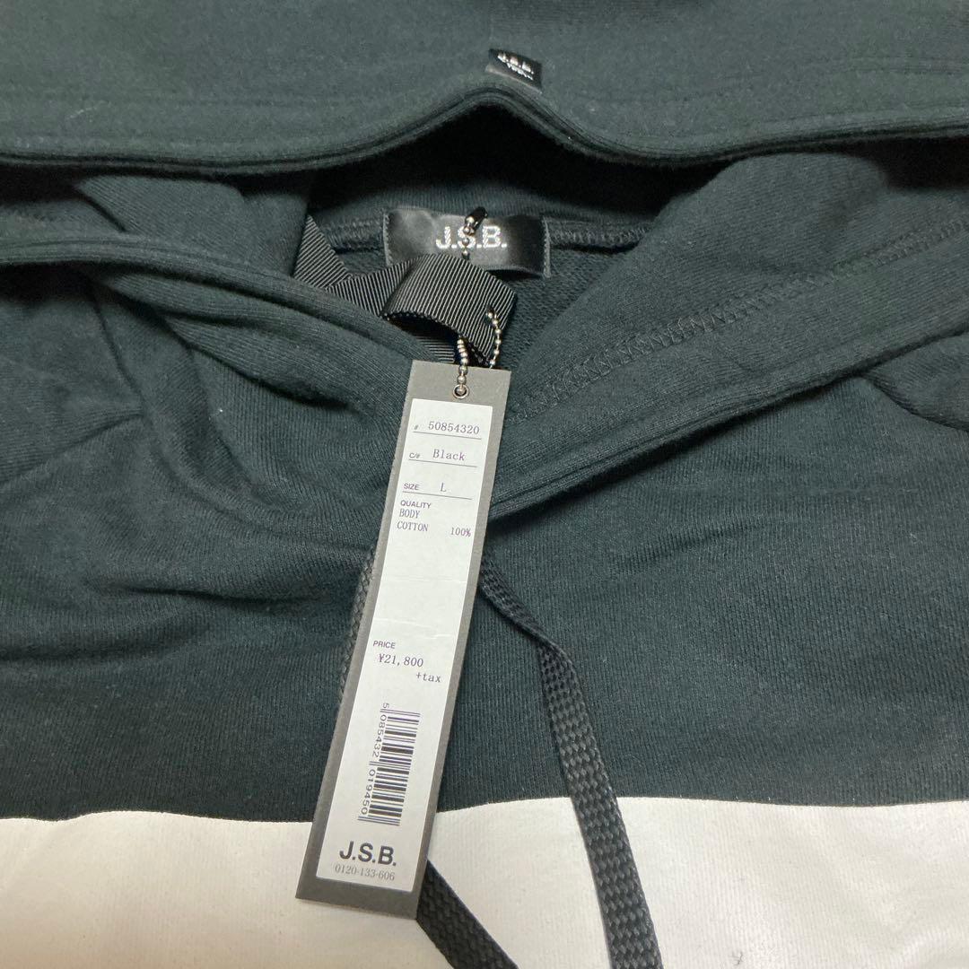 J.S.B. フーディー L 黒　新品タグ付き