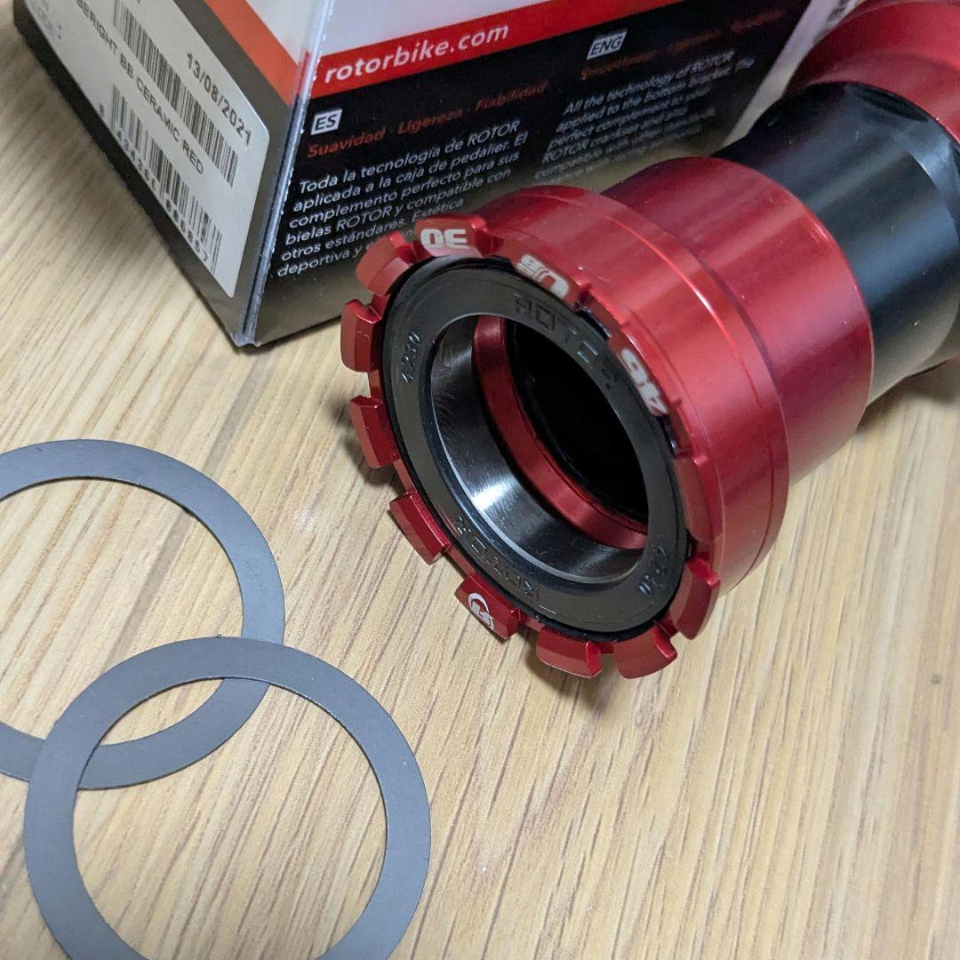 ROTOR ローター ボトムブラケット BBRIGHT CERAMIC 30㎜