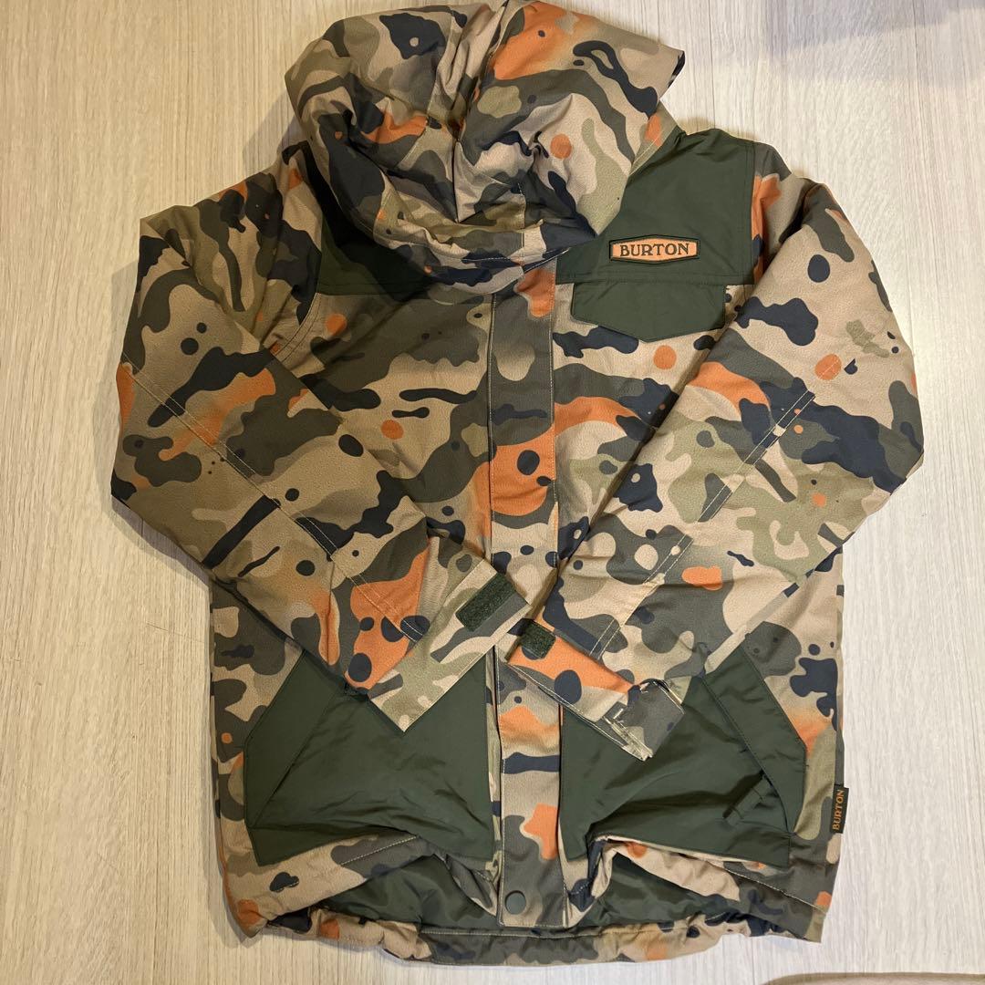 ほぼ未使用BURTON カモフラージュウェア M（キッズ）