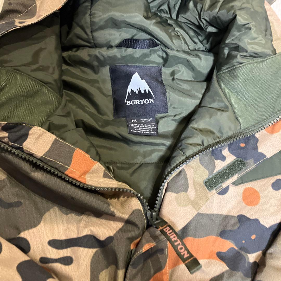 ほぼ未使用BURTON カモフラージュウェア M（キッズ）