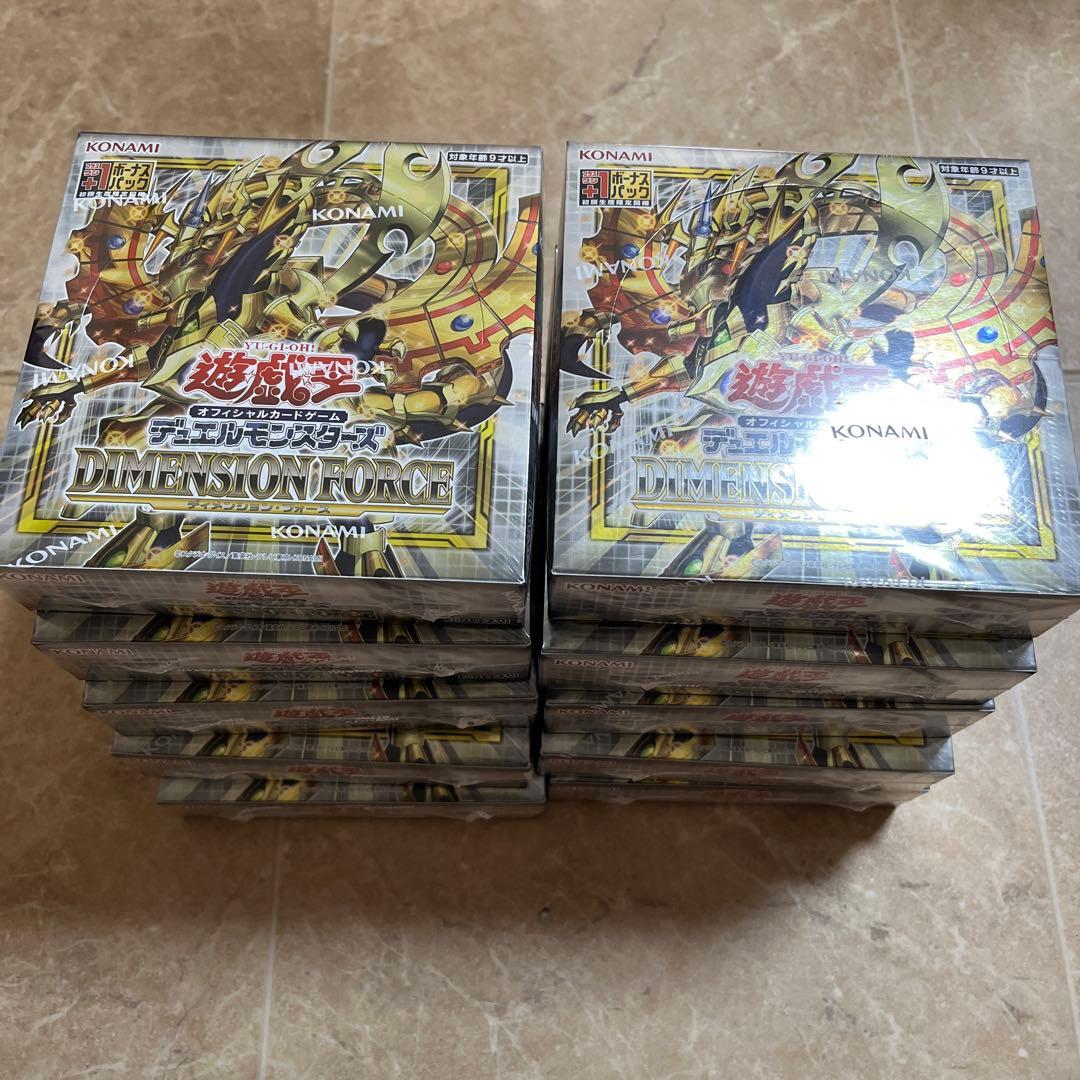 遊戯王　ディメンションフォース 初回限定版10box 新品未開封