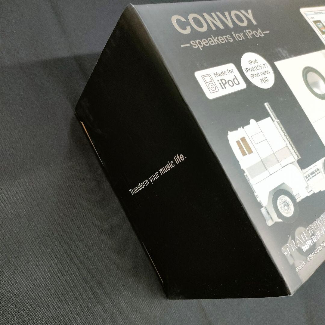 新品　トランスフォーマー　ミュージックレーベル　スピーカーiPod　コンボイ