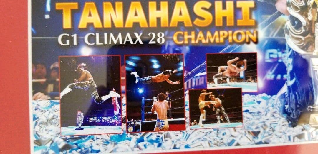 棚橋　弘至　棚橋　新日本プロレス　直筆サイン　フォトフレーム　サイン　エース