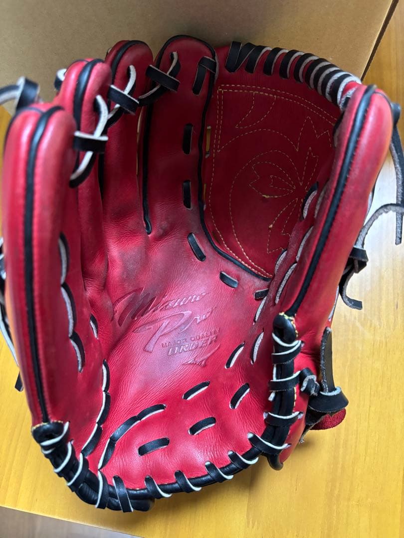 【 黄金騎士テンテン】Mizuno Pro 軟式オーダーグローブ　左