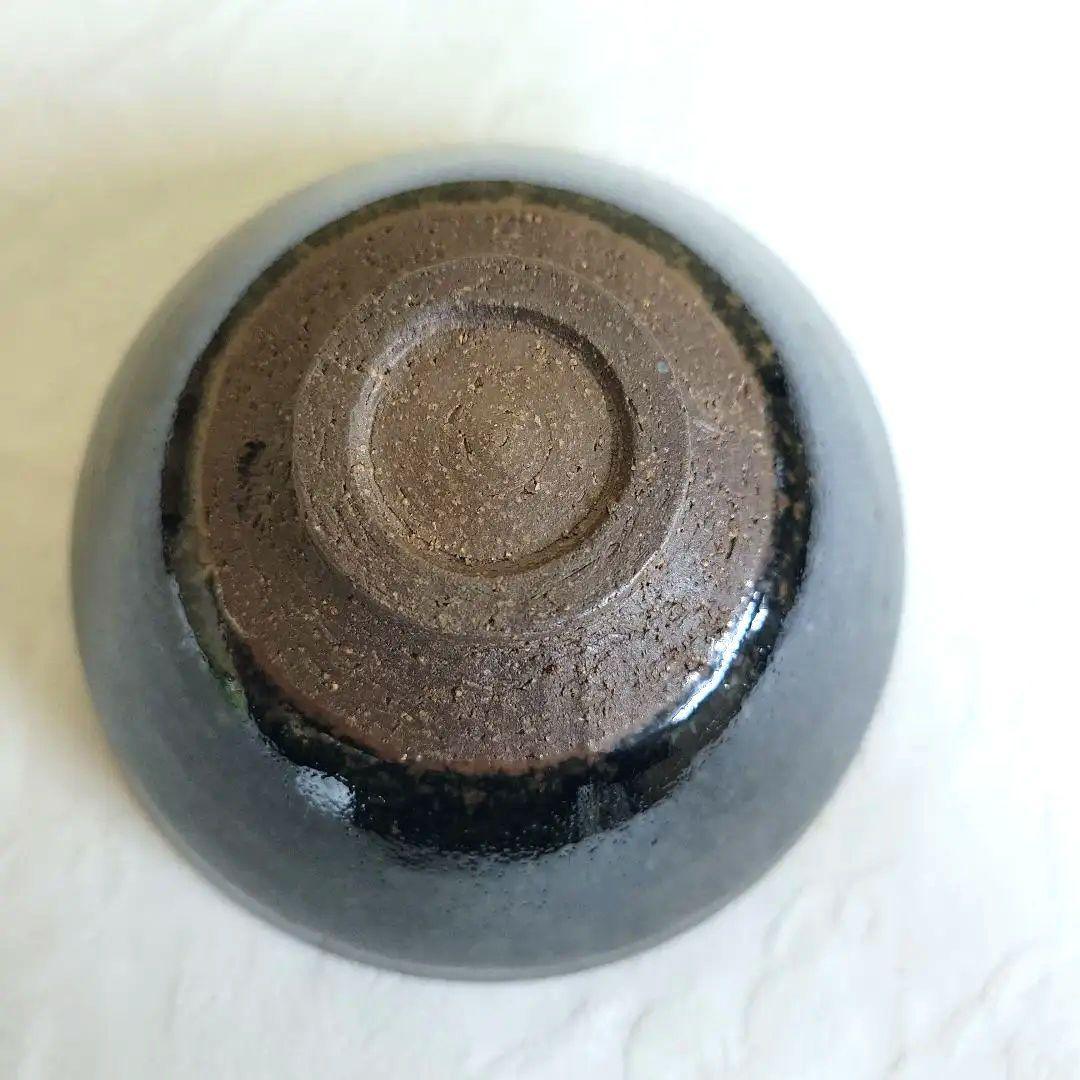 木村盛和　作　天目釉茶碗