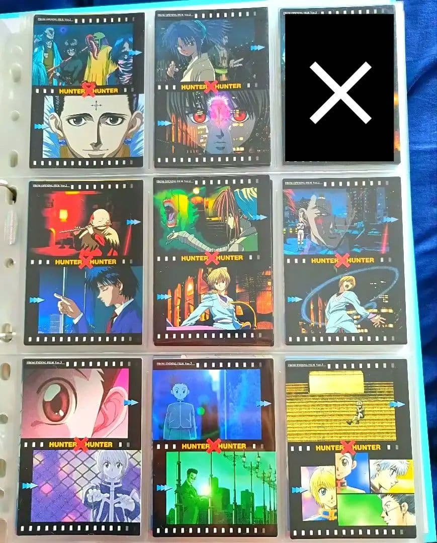HUNTER×HUNTER 　初版　カードダスマスターズ　セット　2001