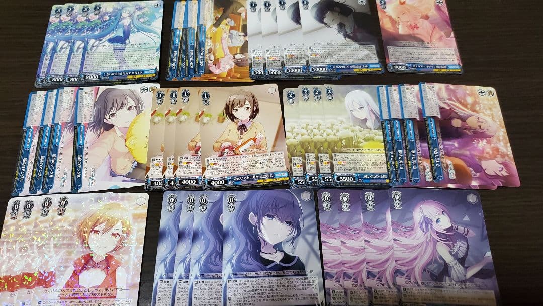 ヴァイスシュヴァルツ　プロセカデッキ2種類+その他デッキパーツセット