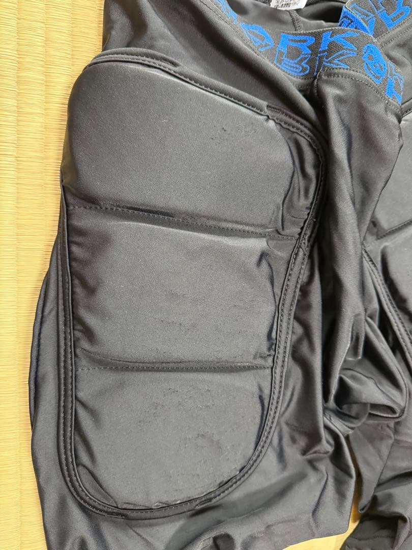 Kitsmatt スノーボードパンツ ネイビー　ヒップ&ニープロテクター