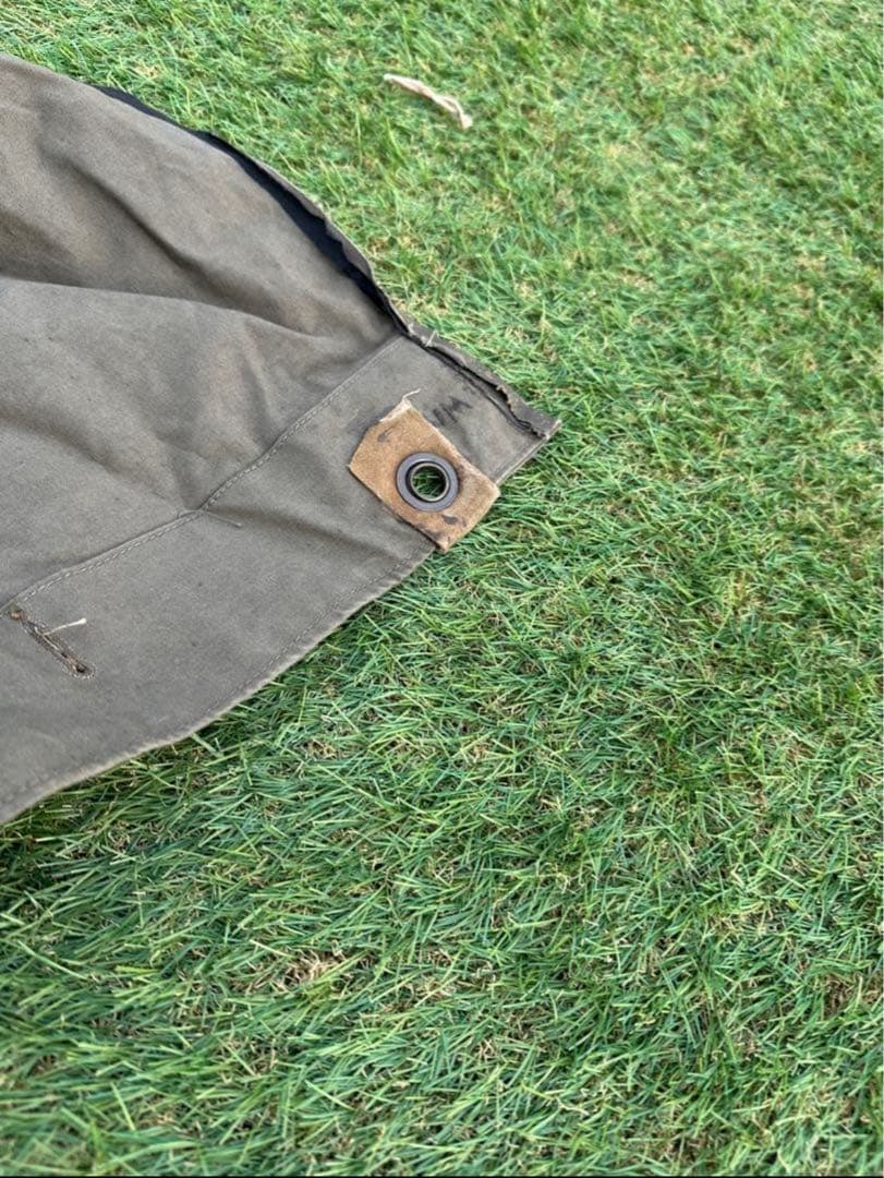 ドイツ軍　パップテント　フルセット2枚1セット　軍幕　希少