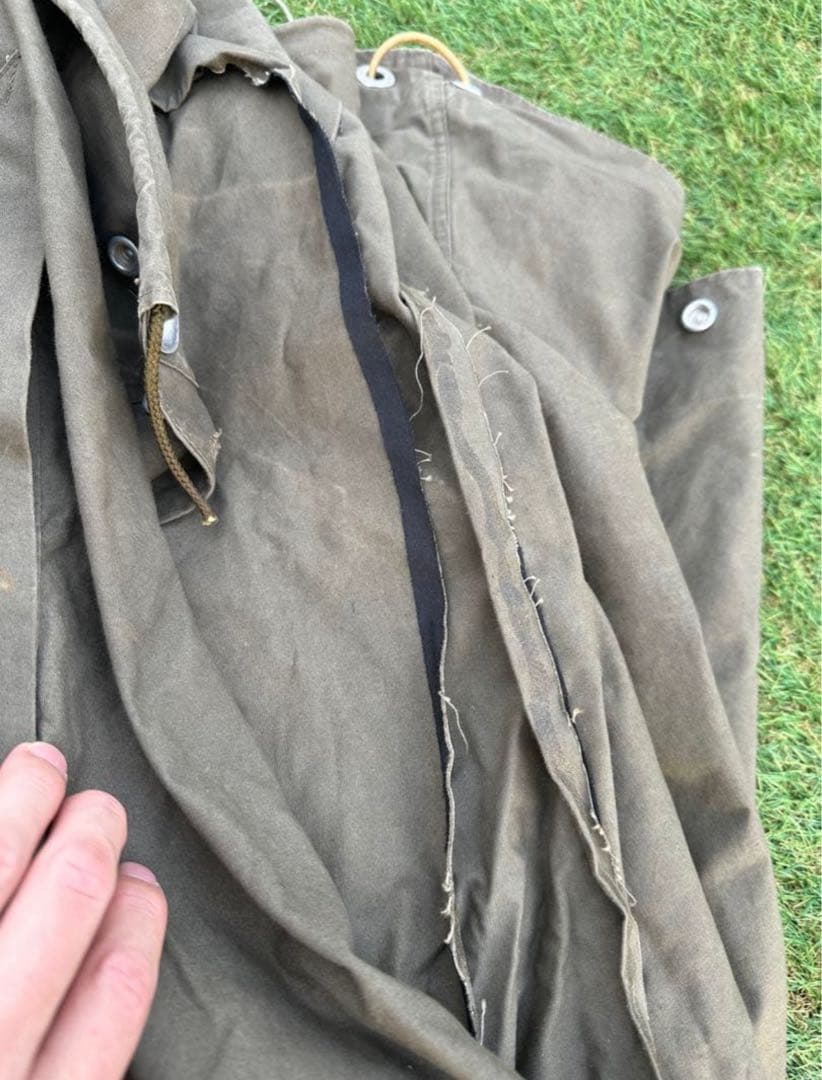 ドイツ軍　パップテント　フルセット2枚1セット　軍幕　希少