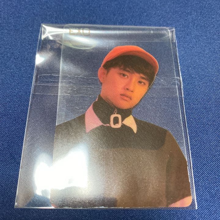 exo do ディオ　ギョンス　トレカ　シーグリ　シグ　透明 kyungsoo