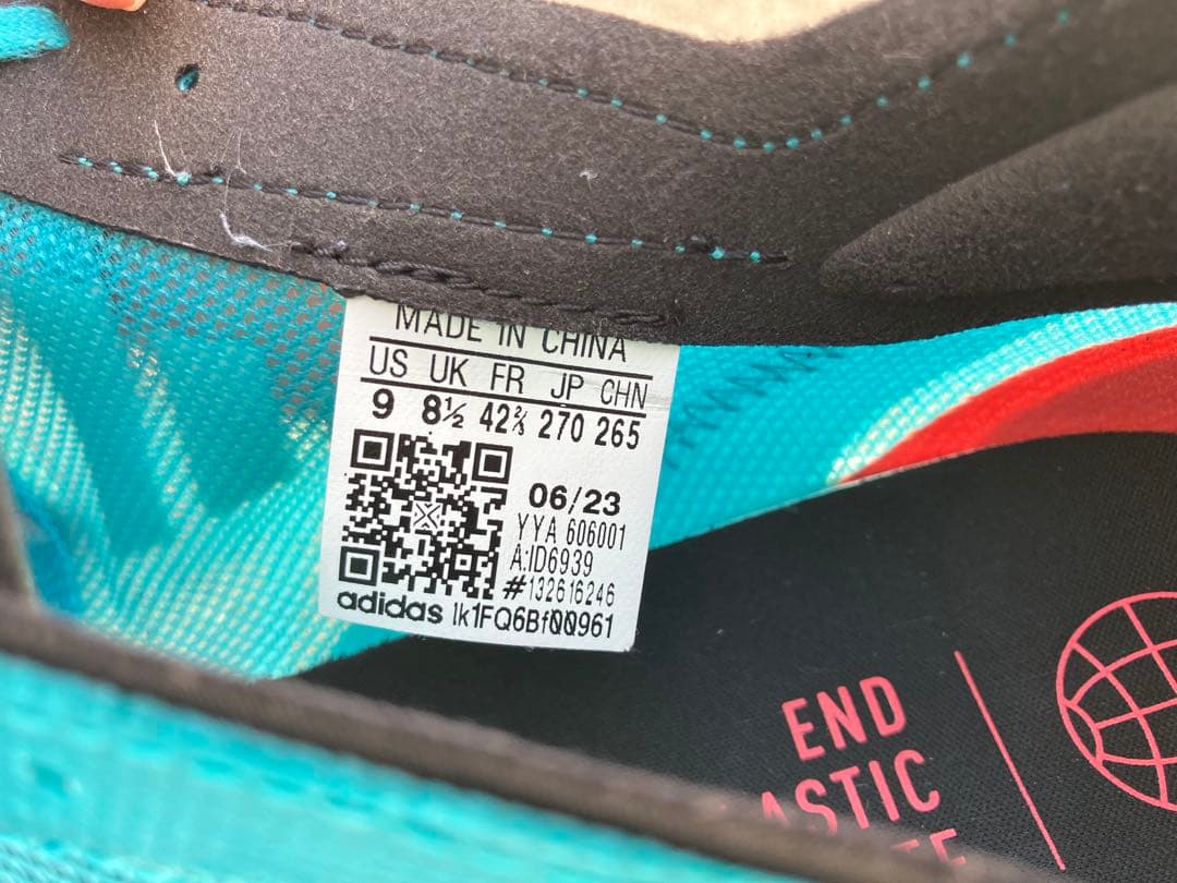 アディゼロ　タクミセン9 27.0 ADIZERO シューズ