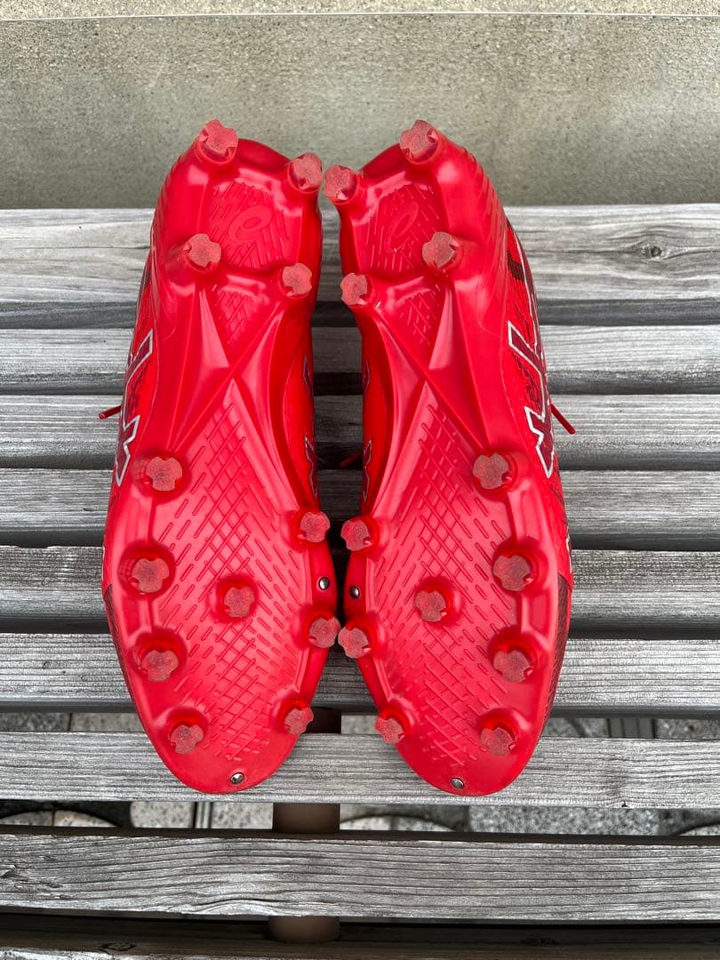 ASICS DS LIGHT アクロス　サッカーシューズ スパイク レッド