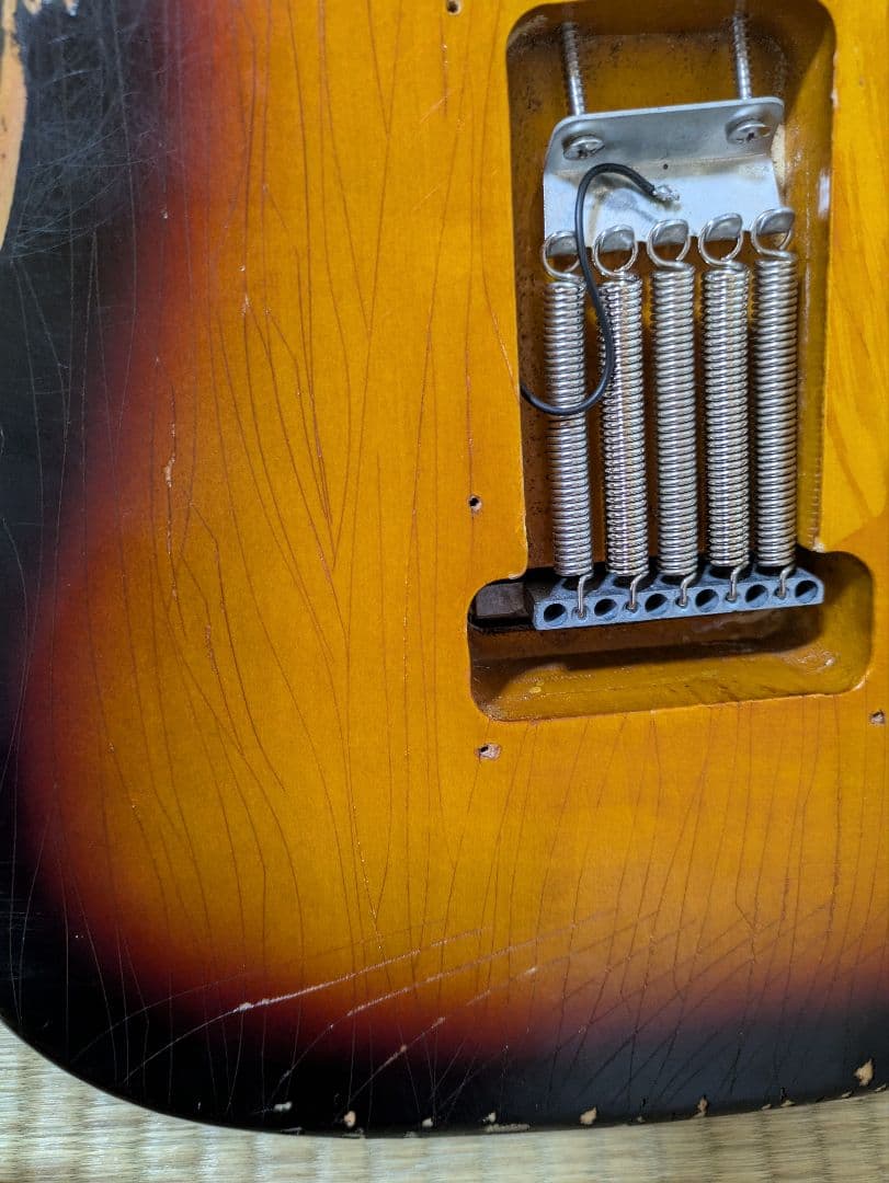 ギター pirates relic by georarms stratocaster