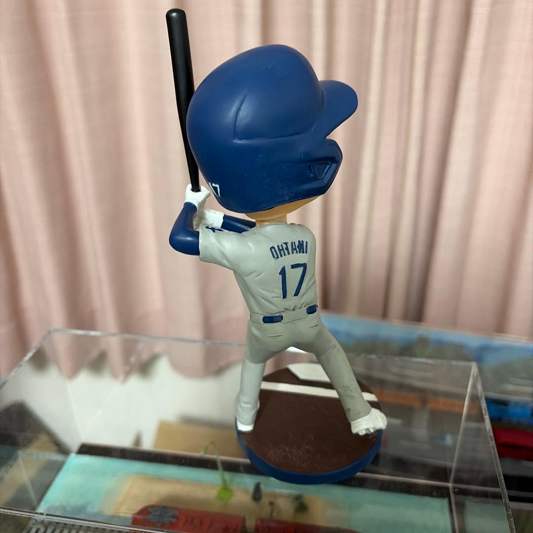 レア品大谷翔平 ボブルヘッドフィギュア球場配布品グレーユニフォーム