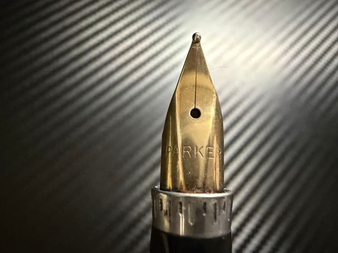 未使用に近い パーカー 75 シズレ バーメイル M 中字 万年筆