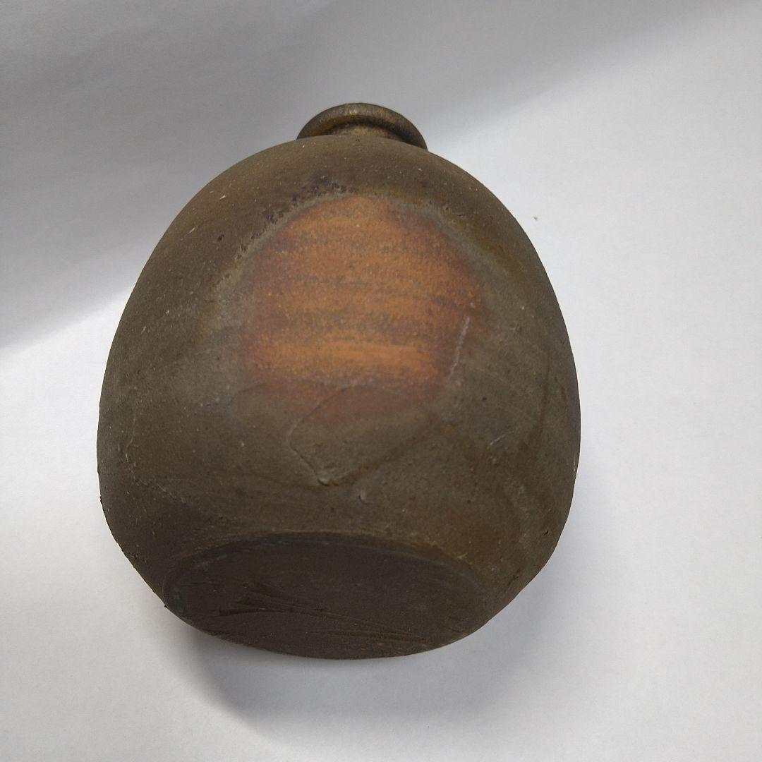 藤原雄　備前焼　徳利　３客