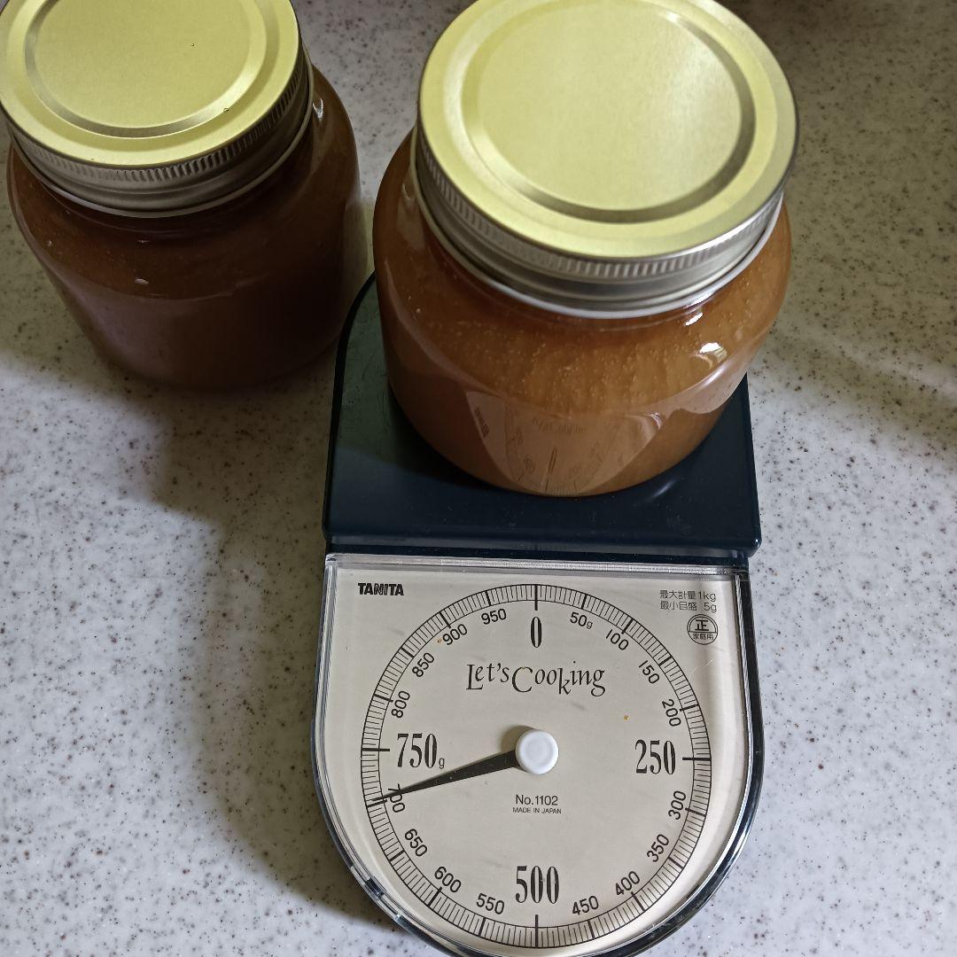 日本蜜蜂のハチミツ880g垂れ蜜