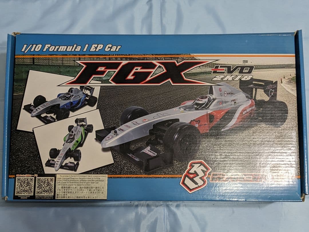 希少！【未使用★未組立て】★3レーシングFGX★EVO　2K18★ブルーBODY