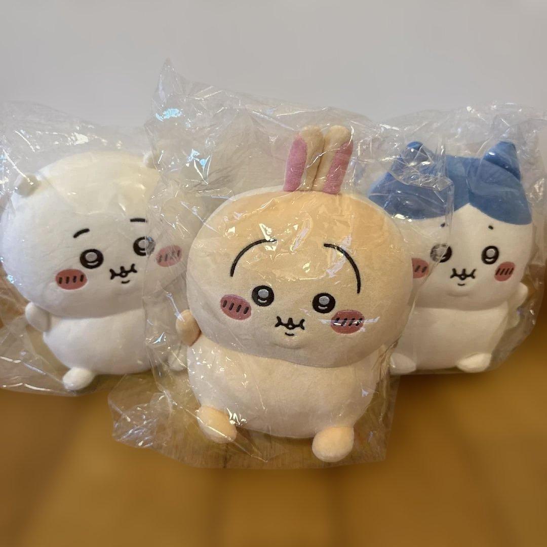 ちいかわ　ぼっちゃり　手乗りぬいぐるみ　3種類セット　新品未使用